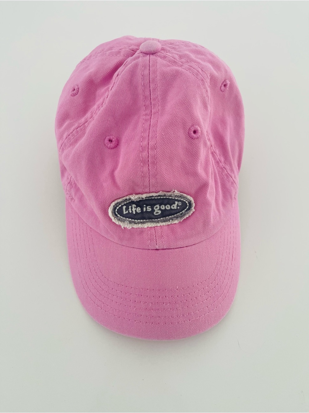 Life is Good Pink Hat.